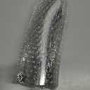 2.5 inch Inlet Curved Exhaust Tip, 2.5" Outlet 9" Overall Length Stainless Steel Turn Down Exhaust Tail Pipe, Bolt-On,Sleek Angle Cut, Polished Tailpipe, Silvery