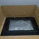 FXW AuraSpace Acrylic Indoor Dog Playpen for Puppies and Small Dogs, 24 Inch, 12 Panels, Black