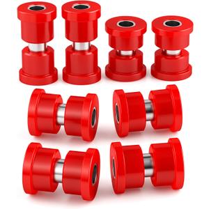 Club Car Ds Front Leaf Spring & Upper A Arm Bushing Kit, Polyurethane Suspension Bushing Kit and Sleeves for 1992-up Club Car Parts Replaces OEM 1016346 1016349 1016350 Club Car Ds Accessories Parts