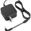 65W 45W Laptop Charger for Lenovo Flex 4 5 6 1470 1480, IdeaPad 1 3 5 110 110s 310 320 330 330s Chromebook N22 N23 N42; Yoga 710 11 14 15 AC Adapter Power Supply Cord