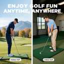 Golf Grip Trainer, Golf Swing Trainer, Golf Club Grip Training Aid to Help Train Correct Hand Position, Golf Accessories Practice Tool, 1 Pack Blue