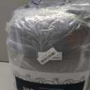 DJY Boho Comforter Set King Size, Navy Blue Striped Bed in a Bag 7 Pieces Comforter with Sheet Set, Soft Microfiber Reversible Bedding Set for All Season(104''x90'')