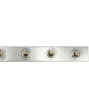 Progress Lighting 4-Light Traditional Bath Vanity Light, Broadway Collection, Indoor, P3115-15, Polished Chrome, Size: 30-Inch Width x 4-1/4-Inch Height