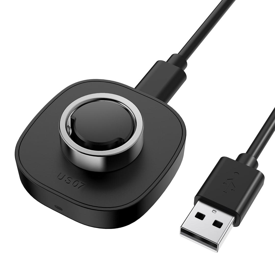 Tonicom Charger Compatible with Ou-ra Ring Gen3 - Fast Charging Dock for Gen 3 Horizon & Heritage Smart Ring, Replacement Charging Base with USB-C Cable, Portable Travel Charger
