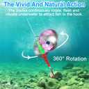 Walleye Rigs Making Kit DIY Fishing Lure Kit for Crawler Harness Walleye Spinner Rigs Spinner Blades Rig Kokanee Rigs Trolling Rigs Clevises Stacked Fishing Beads Hooks