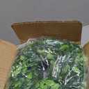 Mini Green Boxwood Candle Rings Wreaths Spring Summer Kitchen Cabinet Swags Wreath 3 Inch Wedding Rings Wreaths Pillar Candle Holder for Wedding Home Door Tabletop Decor (6, Green Boxwood)