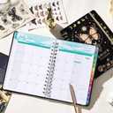 2026-2027 Planner - Academic Planner 2026-2027, July 2026 - June 2027, 6.4" x 8.5", Weekly and Monthly with Tabs, Back Pocket + Thick Paper - Butterfly