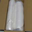 Chair Cushions for Dining Chairs, 2" Thick Seat Cushions for Kitchen Chairs, D-Shaped Chair Pads with Washable Cover, Ties and Non Slip Backing, 17'' x 16'', Set of 4, Blue