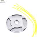 Weed Eater Head Aluminum Trimmer Head 3Pcs Suit for Grass Cutter and Trimmer String Trimmer Grass Cutter Blade Trimmer Weeds Grass