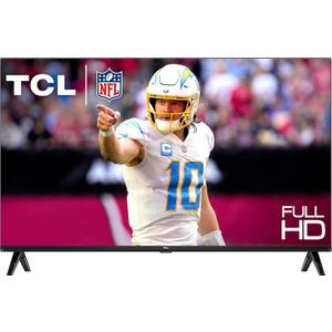 TCL 32-Inch Class S3 1080p LED Smart TV with Google TV (32S350G, 2023 Model), Google Assistant Built-in with Voice Remote, Compatible with Alexa, Streaming FHD Television,Black