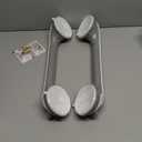 Grab Bars for Bathtubs and Showers 2 Pack Shower Handle, Heavy Duty Suction Grab Bar Bath Handrails for Seniors and Elderly, Bathroom Safety Grip No Drilling Waterproof Removable, Grey