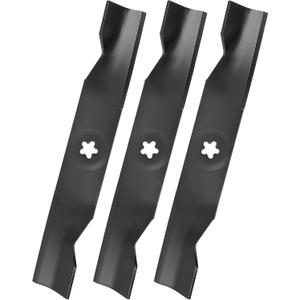 180054 Mower Blade for 48'' Deck, Compatible with H usqvarna YTA24V48 YTH2148 YTH2348 YTH23V48 YTH2448 YTH24V48 TS148 TS148X EZ4824 Z4824 Z5426, P oulan, Replace 173920 532180054, 3-Pack