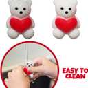 ArtCreativity 48 PCS Mini Valentines Squishies Toys, Bulk Set, 12 Cute Designs, Stress Relief Toys for Kids & Adults, Valentines Gifts, Party Favors, Goodie Bag Stuffers, Fun & Squishy Novelty Toys