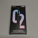 YUNCHI Electric Toothbrush for Adults and Kids, Sonic Rechargeable Toothbrushes with 8 Brush Heads, 1 Travel Case, 90 Days, 2 Min Timer, IPX7 Waterproof, 5 Modes, Type-C, 40000 VPM Motor, Black