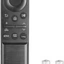 BN59-01363A Voice Remote Control Compatible with Samsung Smart TV QLED 4K 8K UHD/Crystal UHD 4K/NEO QLED QN UE UN MU Series Replacement Controller with Netflix PrimeVideo with Batteries