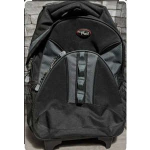 Calpak California Pak Black Gray Backpack Travel Bag Rolling Carry On Luggage