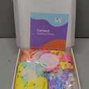 HOUSE OF PARTY Groovy Daisy Flower Balloons - 114 Pcs Pastel Rainbow Balloon Arch Garland Kit - Clear Bubble & Bobo Balloons - Perfect for Birthday, Baby Showers, Weddings & Party Decoration!