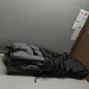 ATORPOK Camping Cot for Adults with Cushion and Pillow, Portable Folding Bed for Sleeping, Lightweight Tent cot with Carry Bag Supports 450 lbs (Grey)