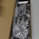 Carpet Rake for Pet Hair Removal - Reusable Dog & Cat Hair Remover with 58" Reinforced Steel Handle, 3-in-1 Professional Modular Rug Rake & Scraper Tool for Shag Rugs, Couch, Stairs (Gray)