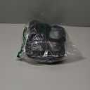 Mini Clear Backpack for Stadium Approved 12x6x12, Small Transparent Backpacks Plastic See Through Clear Bag for Kids Grils Women for Sporting Event, Concerts, Work, Festival (Black)