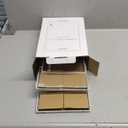 2 Pack Kitchen Cabinet Shelf Counter Organizer Rack Pantry Storage Bathroom Bedroom Office Table Desk Space Saving Steel Frame Stackable Rust Resistant Non Slip White (L13" W8.3" H7.3")