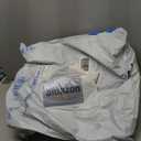 115L Large Blanket Basket,23.6" L x 23.6" W x 15.7" H Rope Woven Baskets with Handles, Toys Storage Bins,Laundry Basket Perfect for Living Room, Nursery,Bedroom,Home Organization,Black&Camel