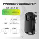 2 for G1T-BX G1T-A Remote Compatible with Intellicode Genie Garage Door Opener