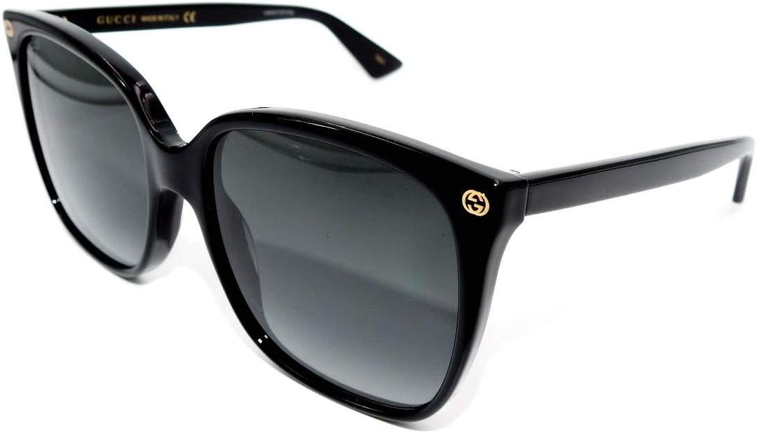 Gucci Women's Lightness Square Sunglasses (Black)