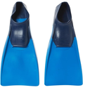 Sporti Unisex-Adult & Kids Long Floating Swim Fins for Pool Lap Swimming Rubber Flipper, Long-Blade Kick Aid, Slip-on Foot Pocket,Technique Drills,Body Position, Recreational Swimming & Snorkeling (M 8-9 / W 9-10)