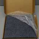 TNELTUEB 2 Pack Dog Ramps for Stairs, Adjustable Stair ramp for Dogs,Portable Dog Stairs with Mat for Small Dogs and Cats, Non-Slip Pet Steps for Elderly or Injured Pets