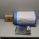 IBATMS Air Tumbling Mat Tumble Track, Inflatable Gymnastics Air Mat for Home Use/Training/Cheerleading/Yoga/Water with Air Pump (10ft(3x0.9x0.1m), Light blue)