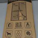 Magnetic Screen Door，Screen Door Mesh，Keep Bugs Out, Heavy-Duty Mesh Curtain, Pet and Kid Friendly, Works with Front Doors, Sliding Doors (38x82 Inch, White)