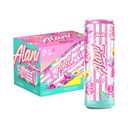 Alani Nu COTTON CANDY, Sugar Free, Low Calorie Energy Drinks, 200mg Caffeine, Biotin, B Vitamins, Zero Sugar, 10 Calories, 12 Fl Oz Cans, 12 Pack, Best By: 02/29/28