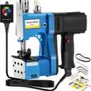 Adjustable Speed Bag Sewing Machine 6.4Lbs Automatic Woven & Non-woven Fabrics, Leather Bag Closer