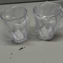 US Acrylic Optix Plastic Reusable Drinking Glasses (Set of 8) 14oz Rocks Cups in Clear | BPA-Free Tumblers, Made in USA | Top-Rack Dishwasher Safe