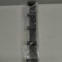 Coat Rack Wall Mount - 5 Coat Hooks, Towel Racks for Bathroom Robes Bags Keys, Hat Rack Wall Towel Hooks Organizer Essential (Black)