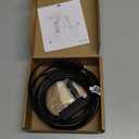 [Dual-Lens] Endoscope Camera with Light, 1920P HD Borescope with 8+1 Adjustable LED Lights, IP67 Waterproof 16.5FT Semi-Rigid Snake Cord Inspection Camera for iPhone, iPad and Android Phone (Type C)