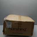 Stratford Park 7 Piece Green Comforter Set, King Size Jacquard Bedding Set, All Season Geometric Patchwork Bedding Set, Matching Pillows, Shams, Bed Skirt