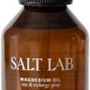 Salt Lab Magnesium Oil Spray, Travel Size Topical Magnesium Spray for Adults, Gift for Relaxation, Supports Restful Sleep, Lightweight, Easy to Apply & Quick Drying, Fragrance Free, 3.4 Fl Oz, 1 Pack