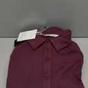 PRETTYGARDEN Women Fall 2 Piece Outfits Sweatsuits Quarter Button Long Sleeve Sweatshirt Wide Leg Pants Tracksuit Lounge Sets (Large, Dark Wine Red)