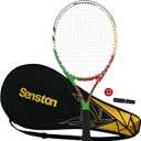 Senston 19" 23" 25" Kids Junior Tennis Racquet for Kids Children Boys Girls Tennis Rackets with Racket Cover