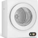 Compact Laundry 120V Clothes Stainless Steel Inner Tub, Electric Machine for Small Space, Apartments, hostels, RVs, 4 Modes Portable Dryer, 1.5 Cubic Feet, Gray