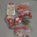 Christmas Decorations 8 PCS Tiered Tray Decor Set, Cute Tabletop Christmas Decor for Home Shelf Mantel Fireplace Office Desk Coffee Bar Xmas Table Centerpieces Tray Objects Holiday Decoration Set