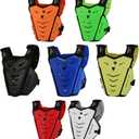 Motorcycle Body Armor Vest Dirt Bike Gear, Chest Protector Motocross Gear Motorcycle Chest Back Protector for Men Mountain Bike Protective Gear MTB Racing Off-Road