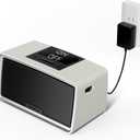 One-Touch Simple Music Player for Seniors | 6,000 Songs Mp3 Music Player for Elderly 32GB TF Card with Reader | Gift for Dementia, Alzheimers (Grey)