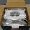 Mueller Pro-Series All-in-One, 12 Blade Mandoline Slicer for Kitchen, Food Chopper, Vegetable Slicer and Spiralizer, Cutter, Dicer, Grater, Kitchen Gadgets Sets with Container, White Sand/Gray