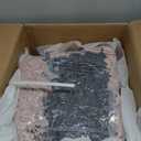 Hobestluk Big Bean Bag Lounger Chairs Large Beanbag Chair for Adults Bean Bag Sofa with Memory Foam Filled for Living Room, Bedroom or Balcony (Stripe Pink)