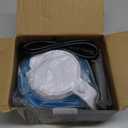 Travel Kettle Electric Small Foldable Portable Kettle,Silicone Collapsible Heating Water Boiler Tea Pot for Camping,Easy for Storage with Separable Power Cord (Blue pro)