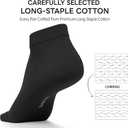 Ankle Socks for Women, 8 Pairs Premium Cotton Non Slip Lightweight Casual Low Cut Socks (Gray)