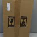 M MCIRCO [80 oz & 36 oz Extra Large Glass Food Storage/Baking Containers Set with Lids, 2 Pack 80 oz(10 cup)&2 Pack 36 oz (4.5 cup) Airtight Glass Container,Microwave,Oven,Freezer and Dishwasher (gray)